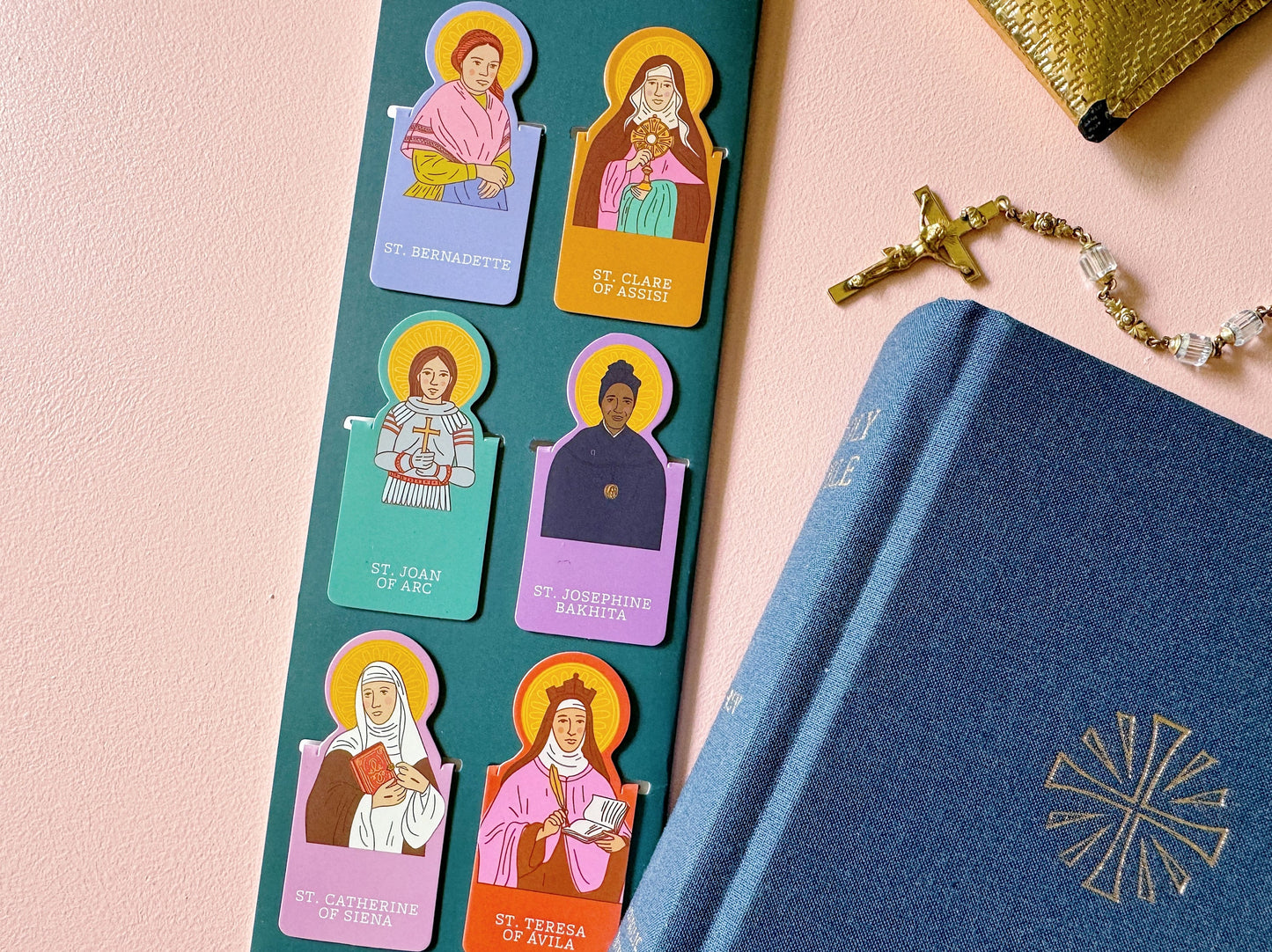 Holy Women Magnetic Bookmarks