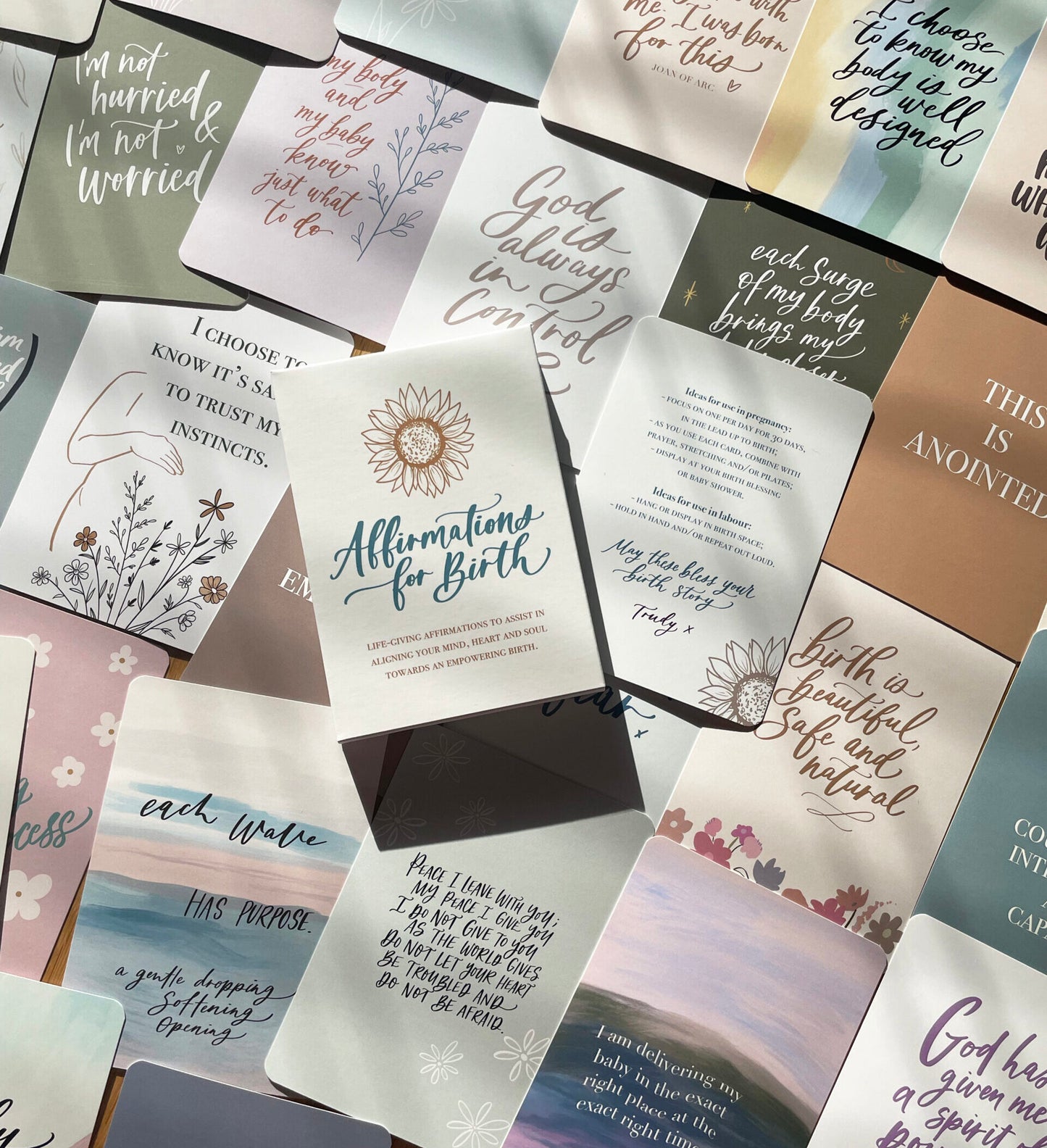 Birth Affirmation Cards