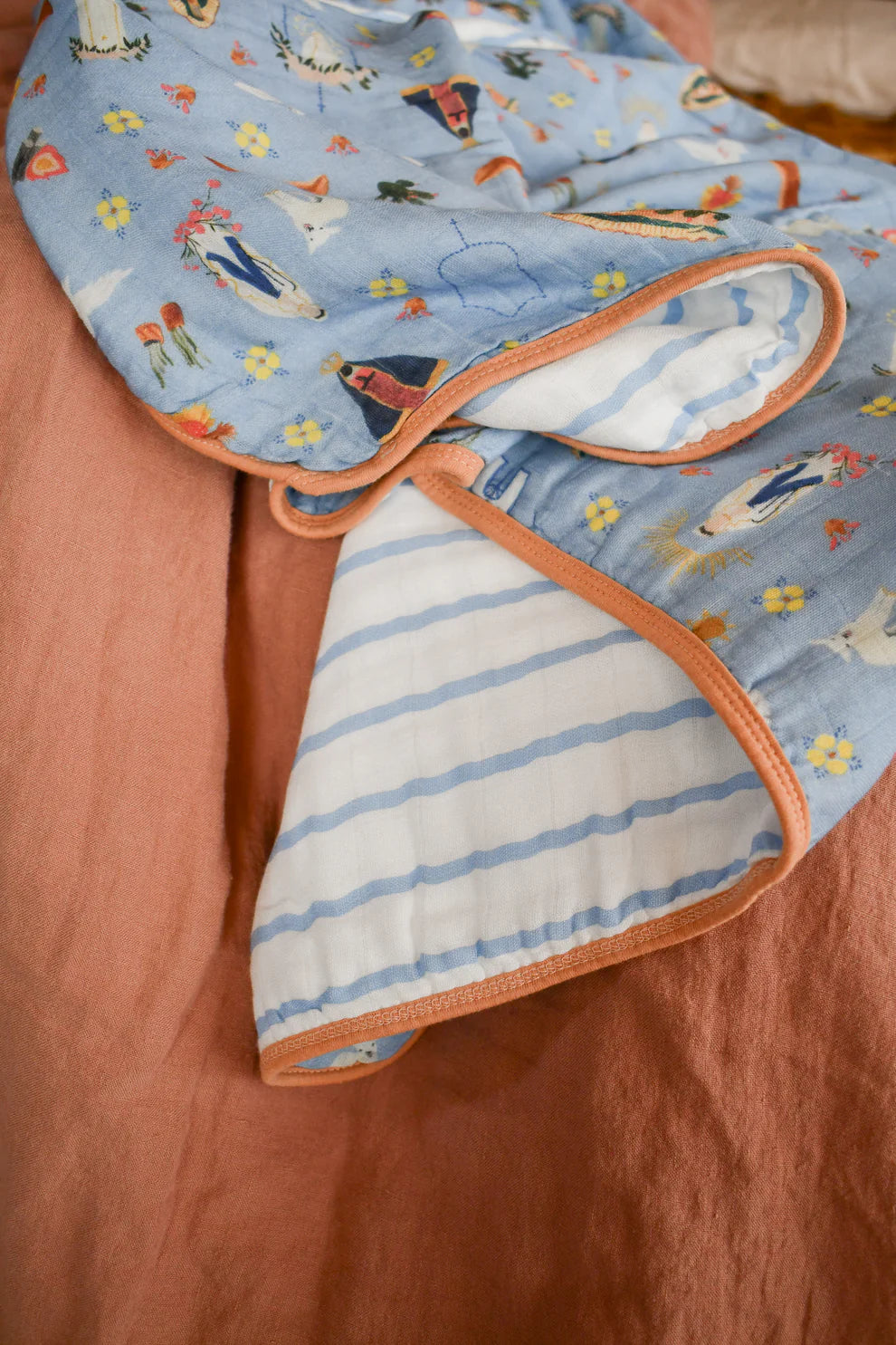 Marian Muslin Baby Quilt
