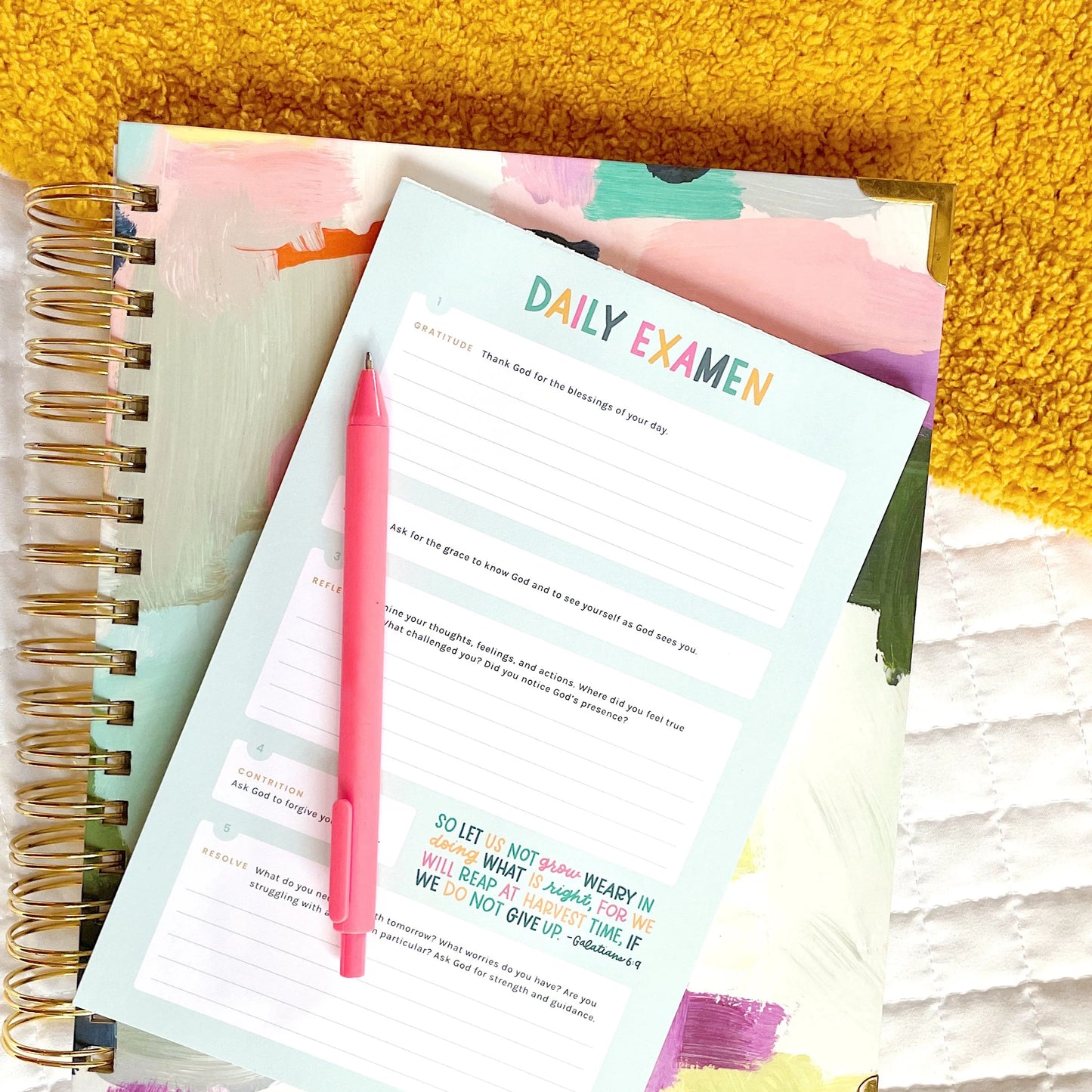 Children's Notepad: Daily Examen (Advanced)