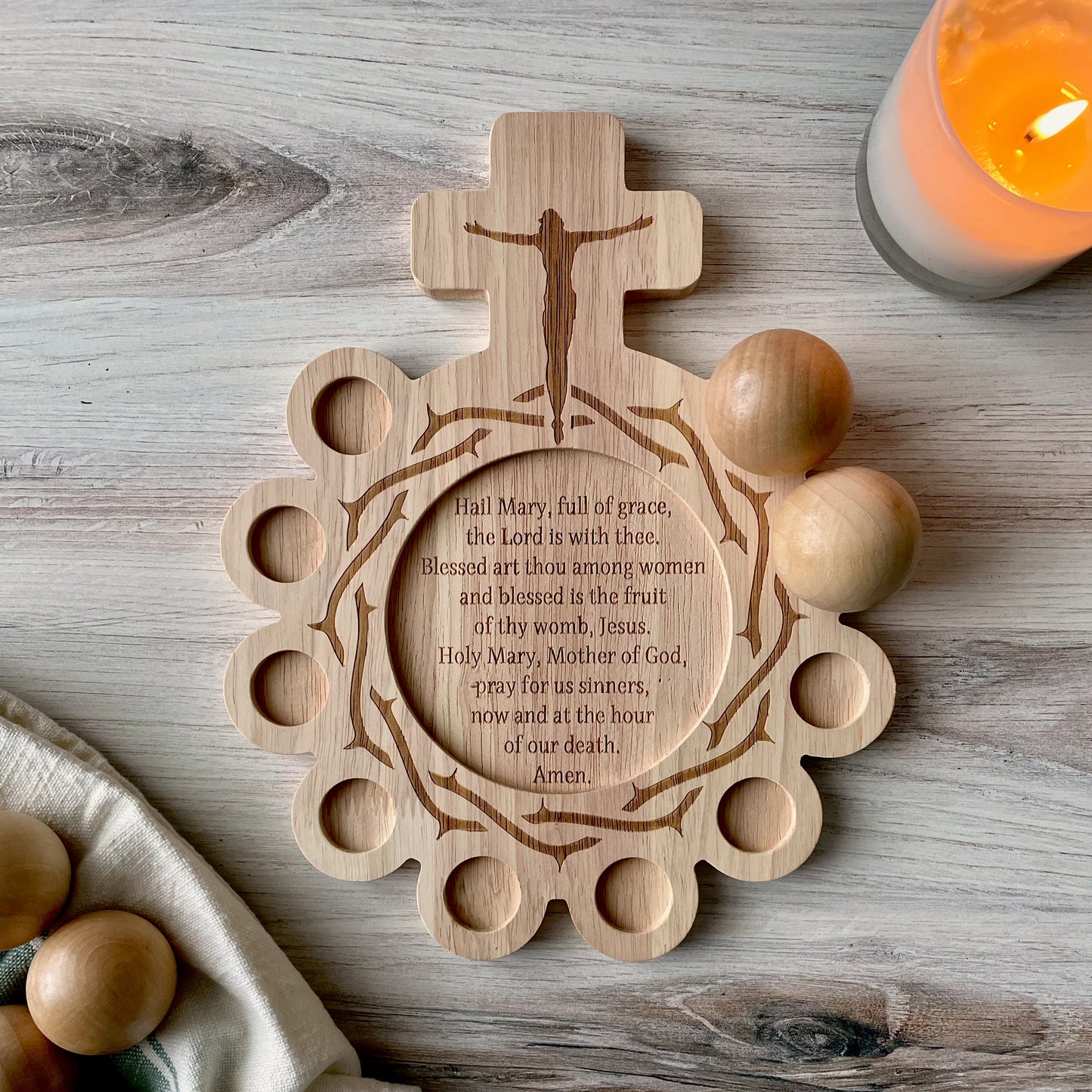 Decade Rosary Board