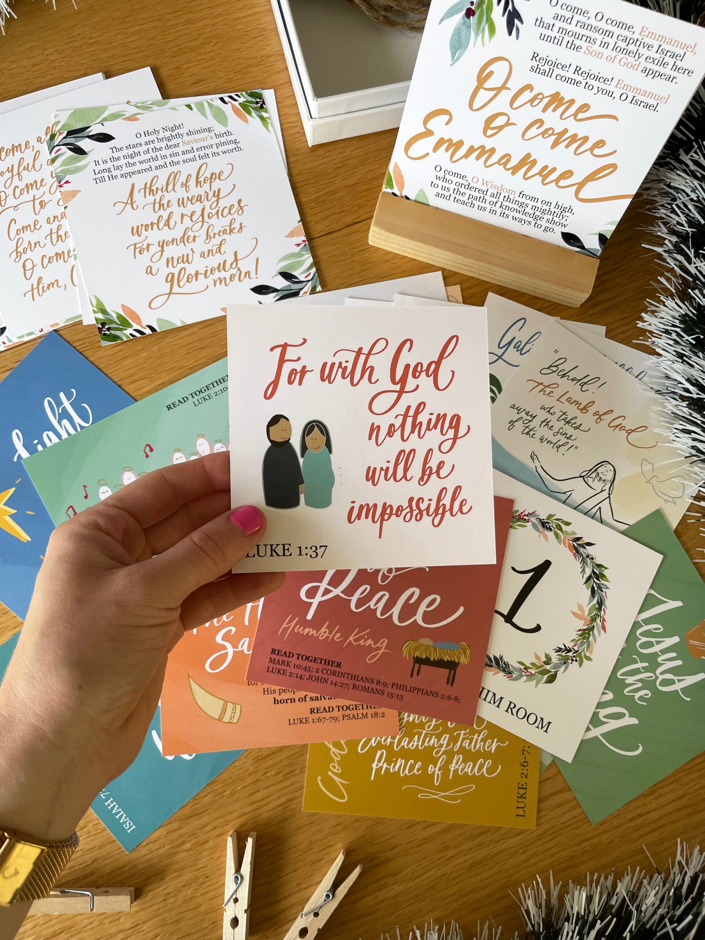 Prepare Him Room Advent Cards