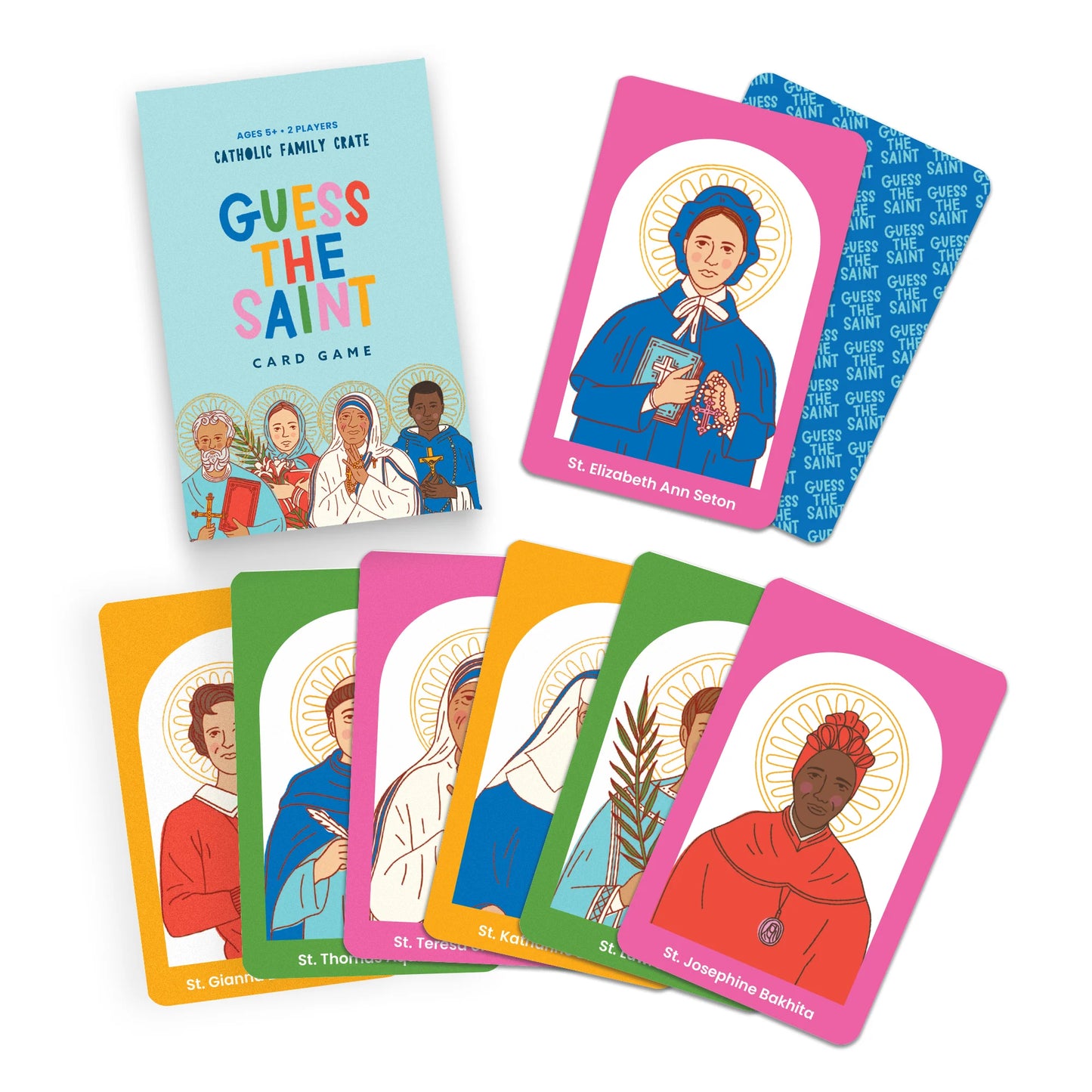 Guess the Saint Card Game