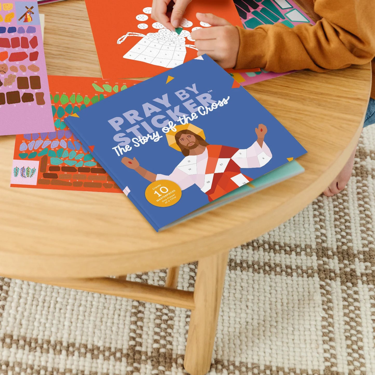 Pray by Sticker Book: The Story of the Cross