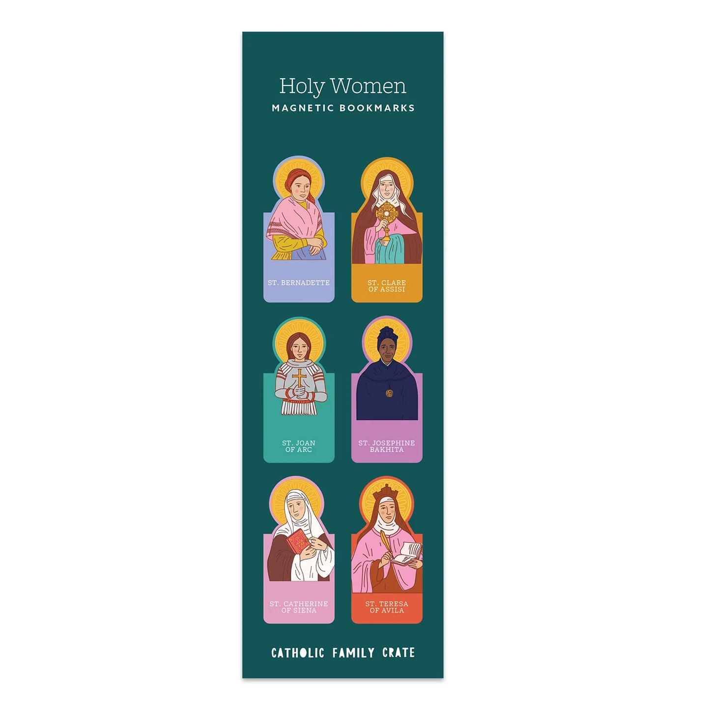 Holy Women Magnetic Bookmarks