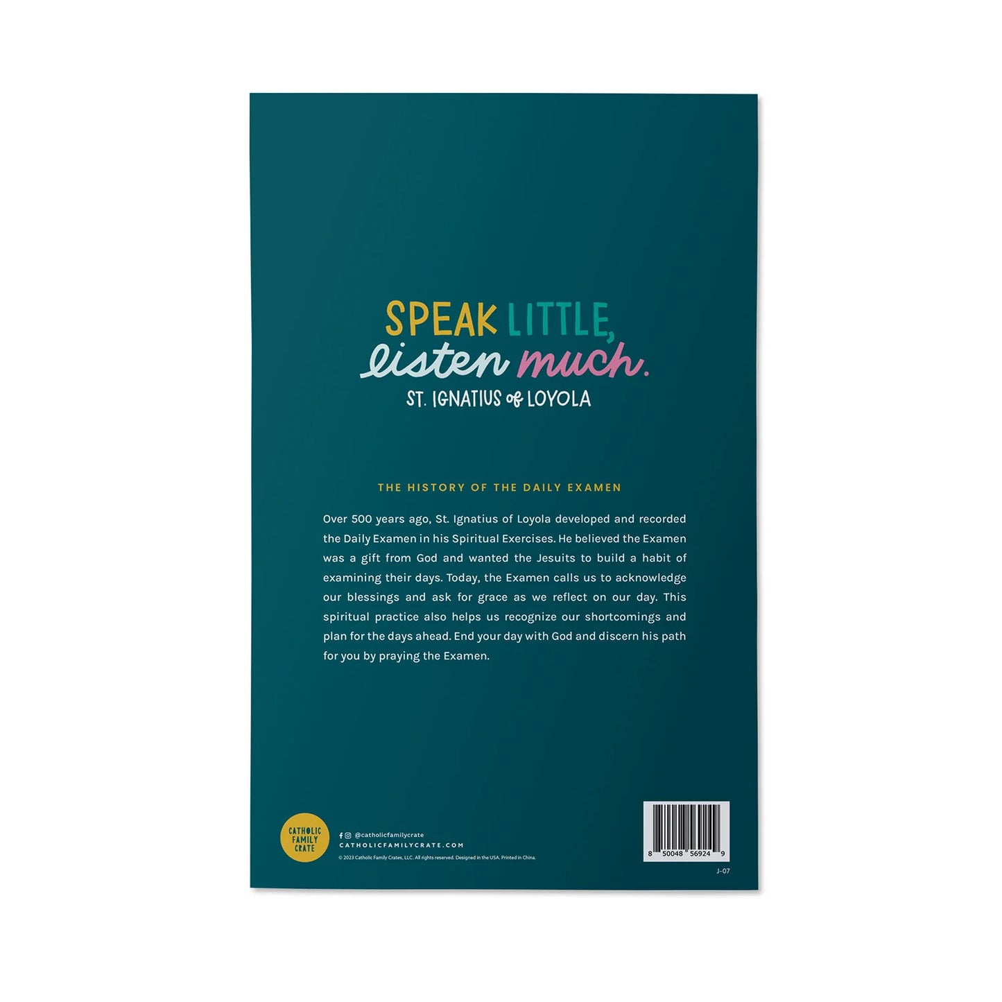 Children's Notepad: Daily Examen (Advanced)