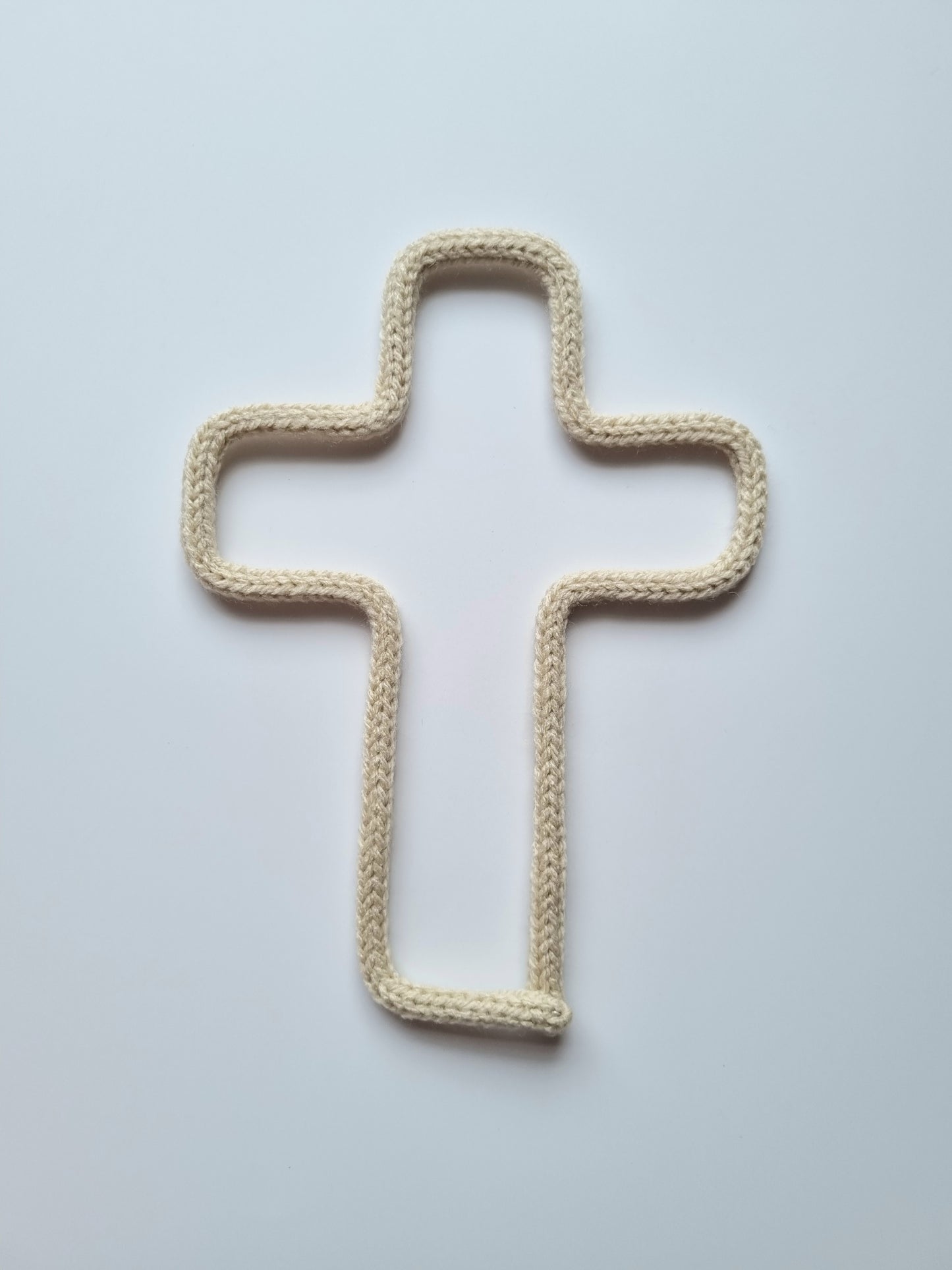 Knitted Cross - Joshua