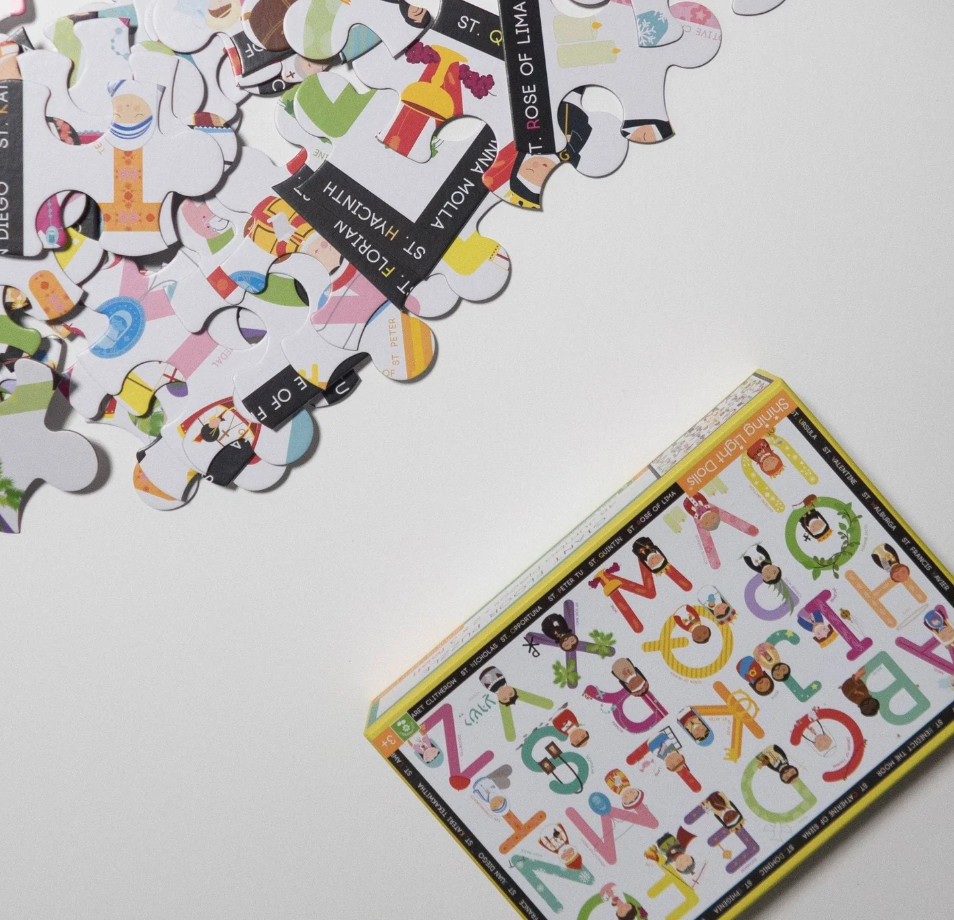 Alphabet Saints Giant Floor Puzzle