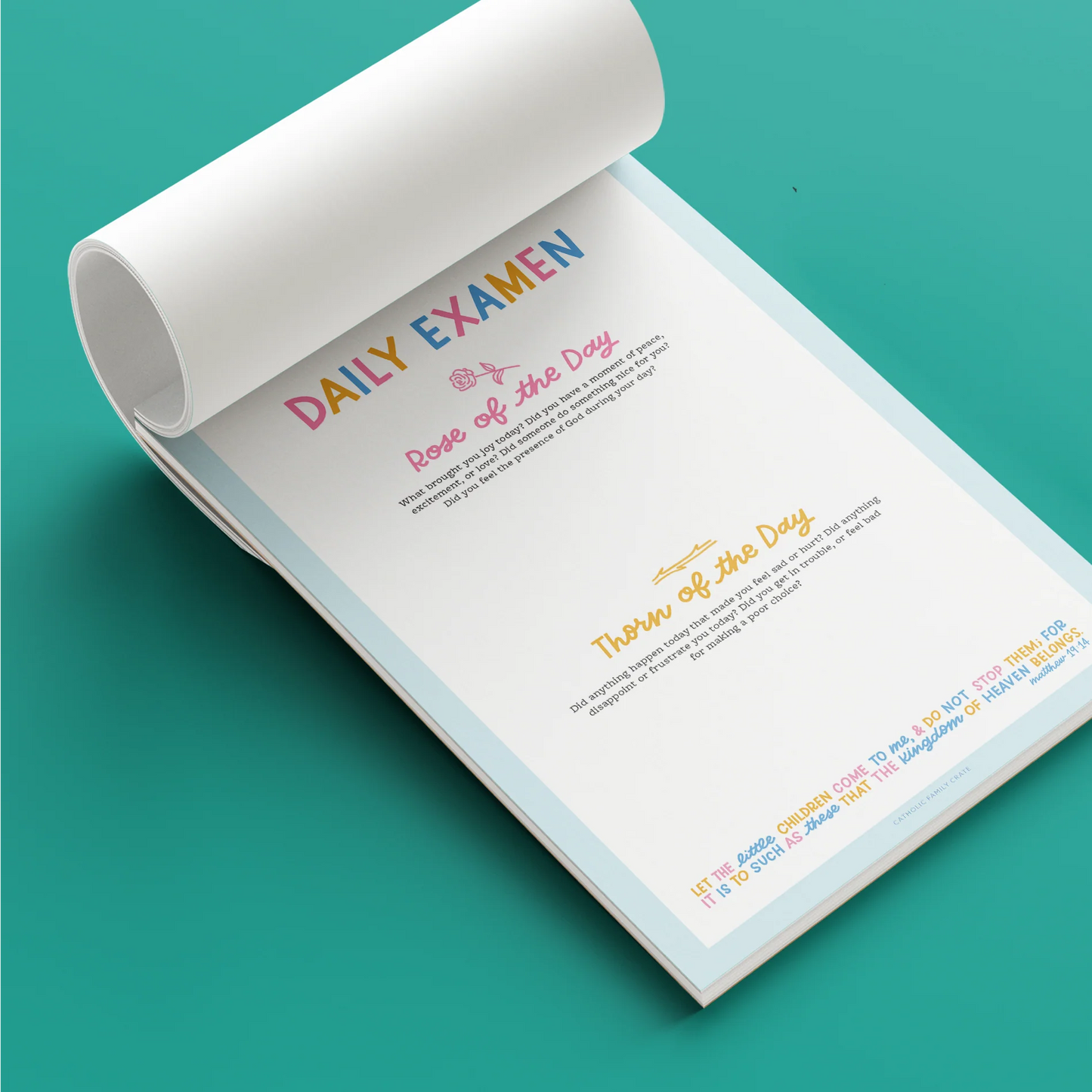 Children's Notepad: Daily Examen