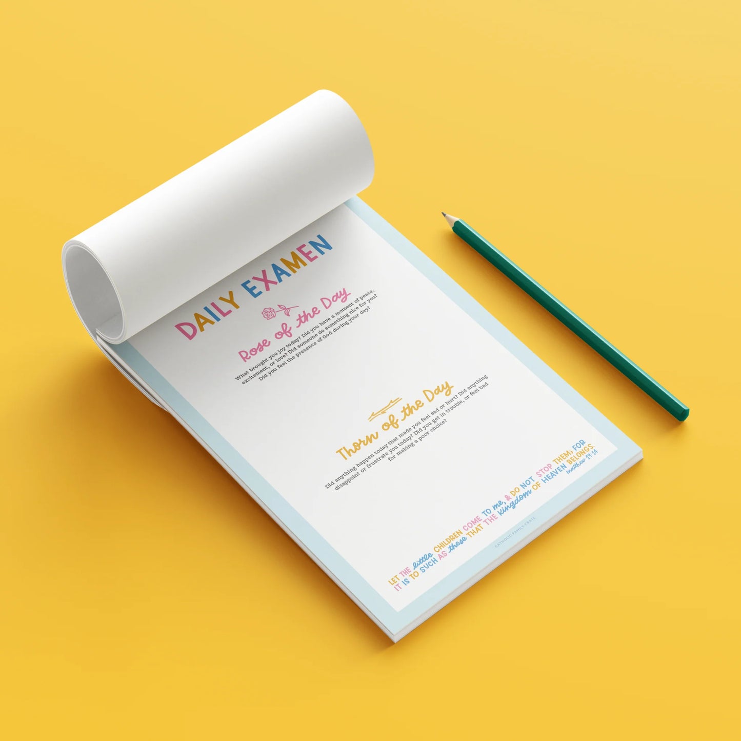 Children's Notepad: Daily Examen