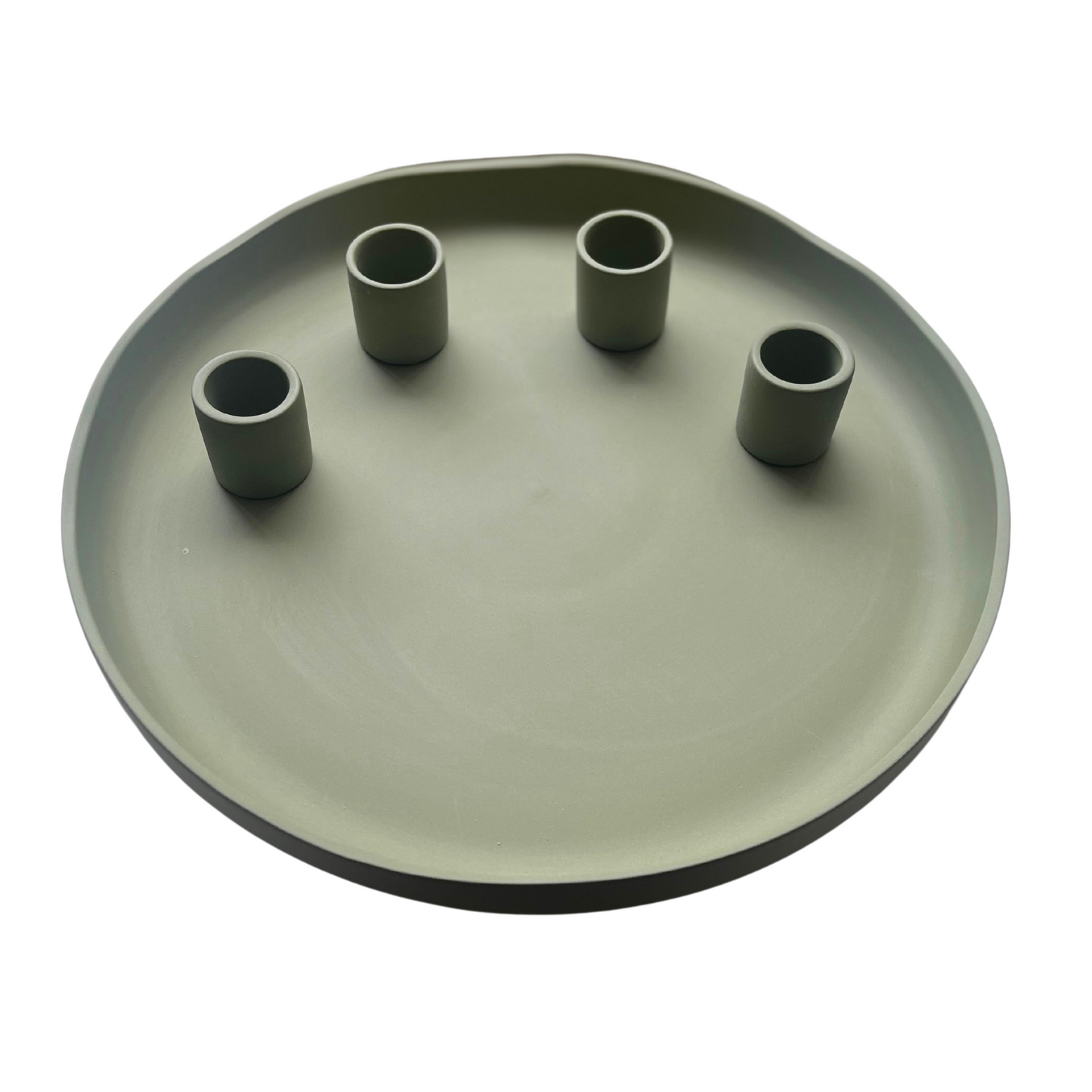 Advent Wreath Candle Holder - Ceramic