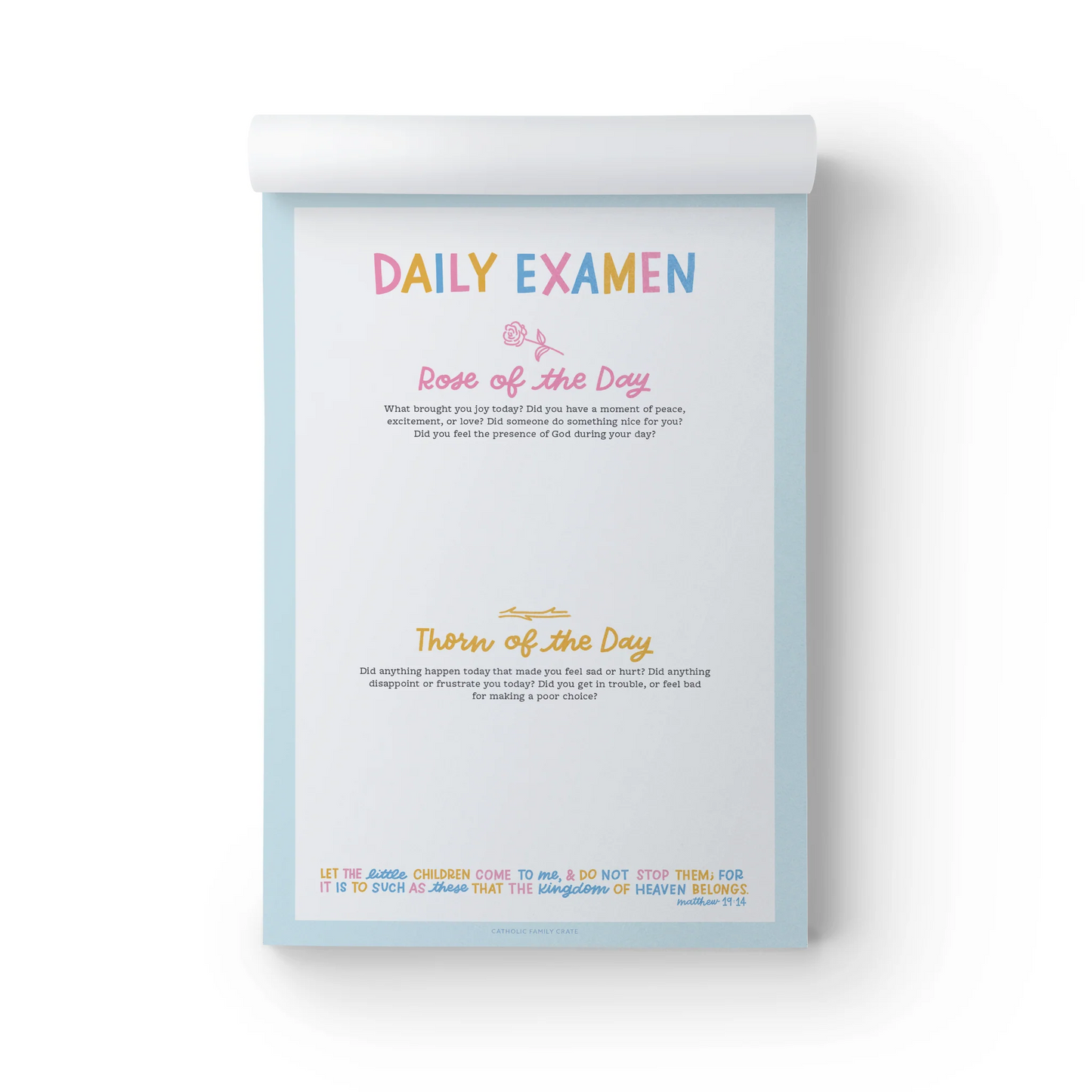 Children's Notepad: Daily Examen