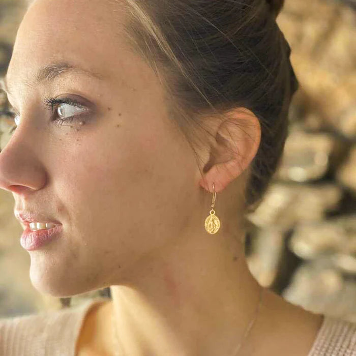 Miraculous Medal Earrings