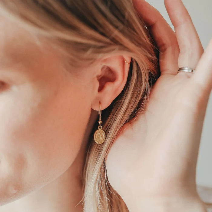Miraculous Medal Earrings