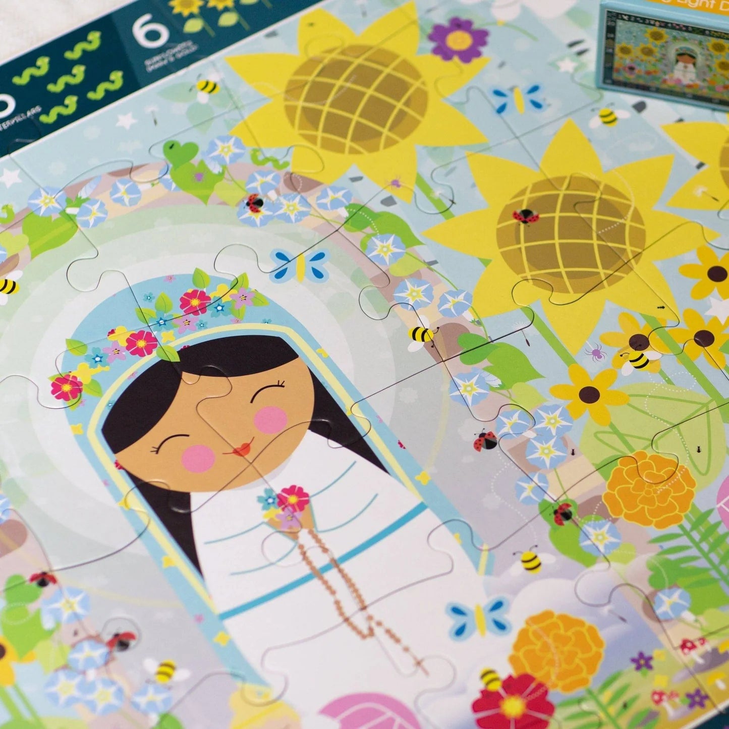 Mary's Garden Giant Floor Puzzle