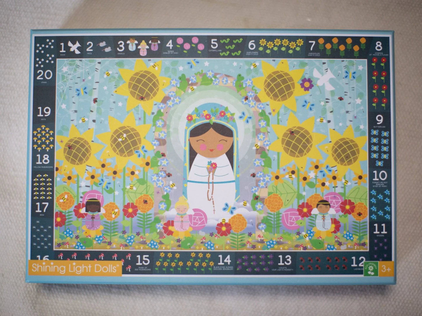 Mary's Garden Giant Floor Puzzle