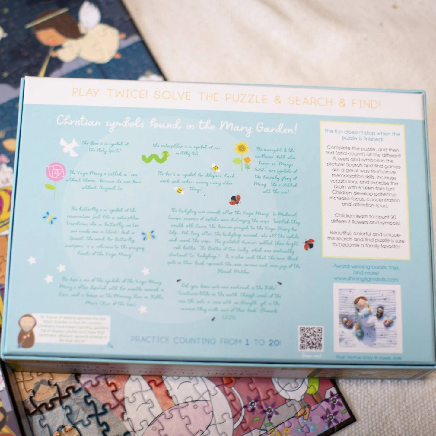 Mary's Garden Giant Floor Puzzle