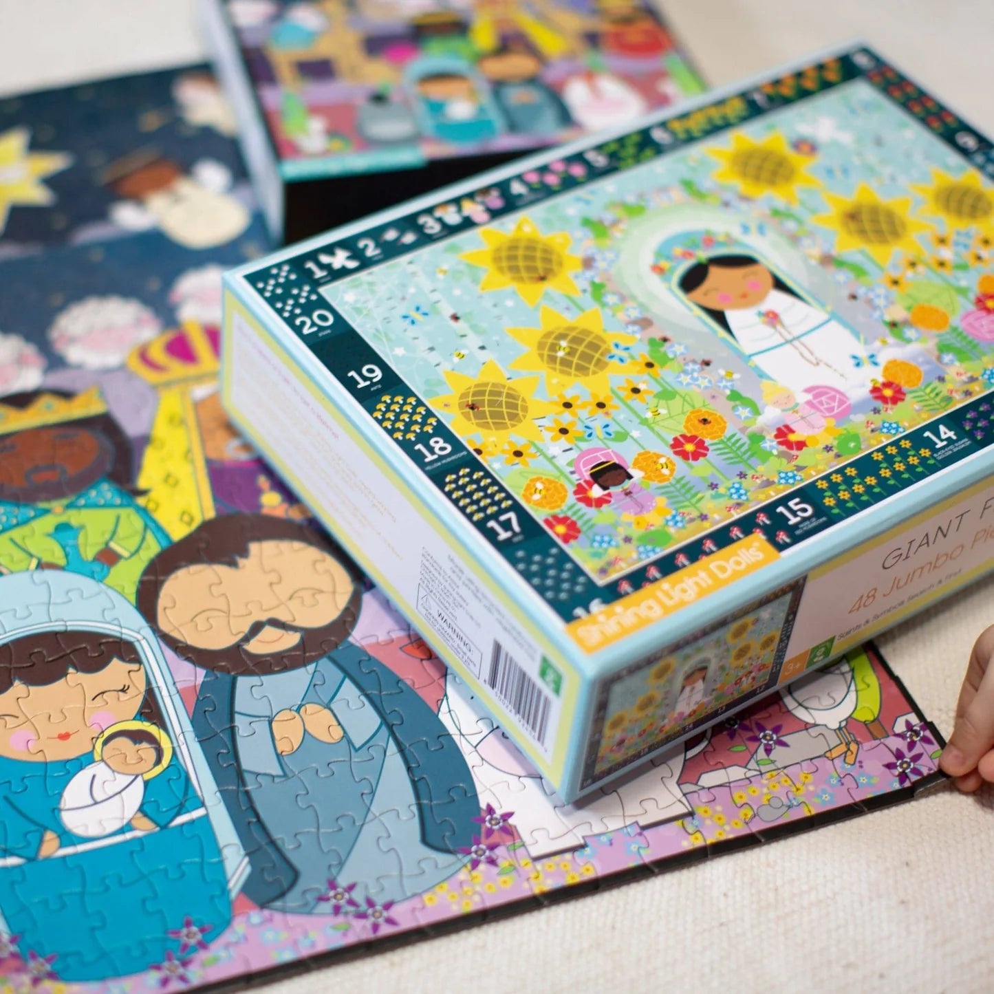 Mary's Garden Giant Floor Puzzle