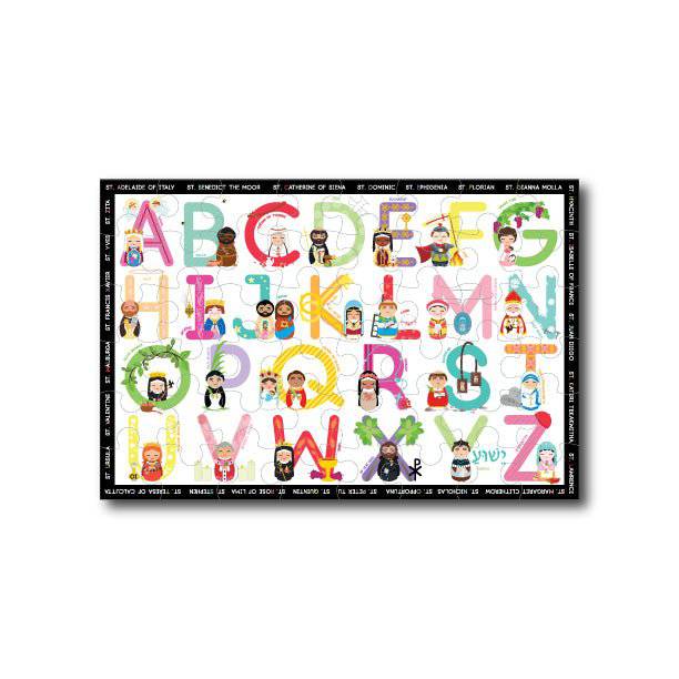 Alphabet Saints Giant Floor Puzzle