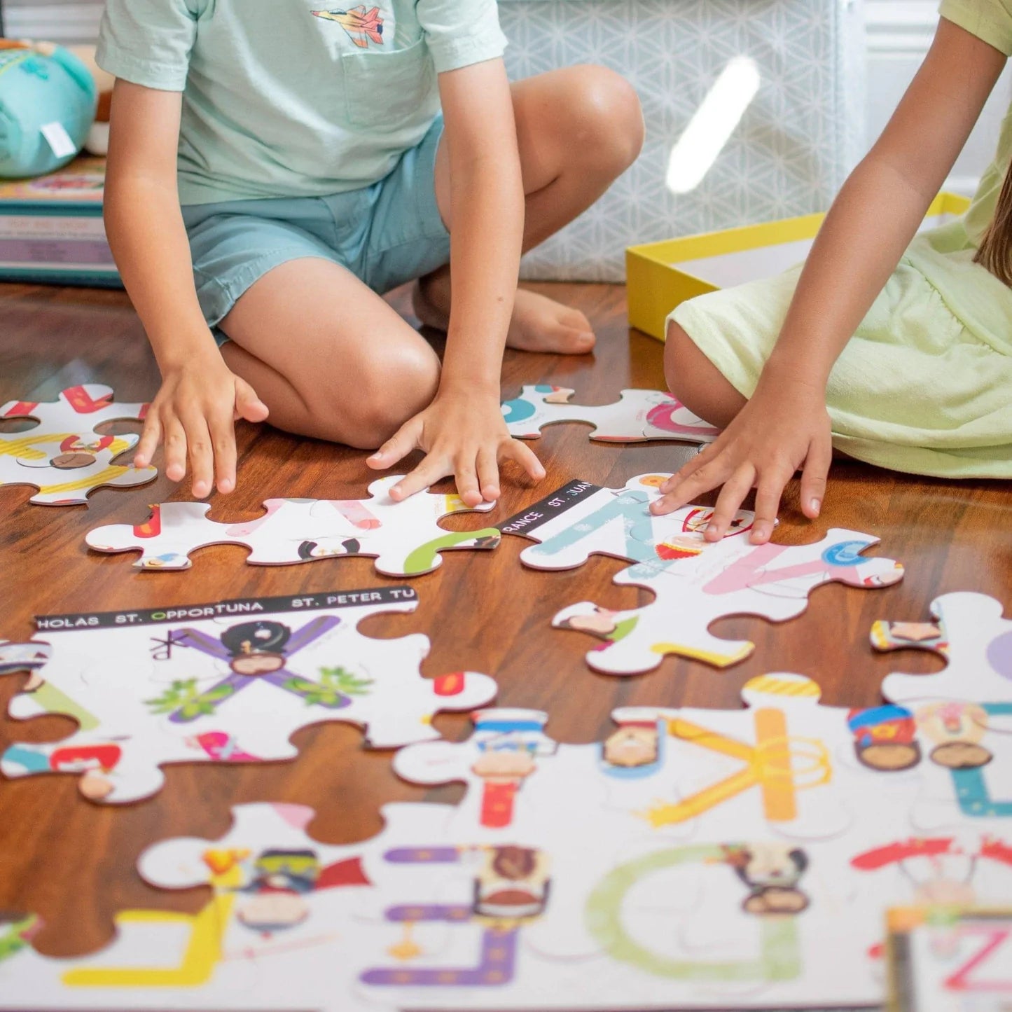 Alphabet Saints Giant Floor Puzzle