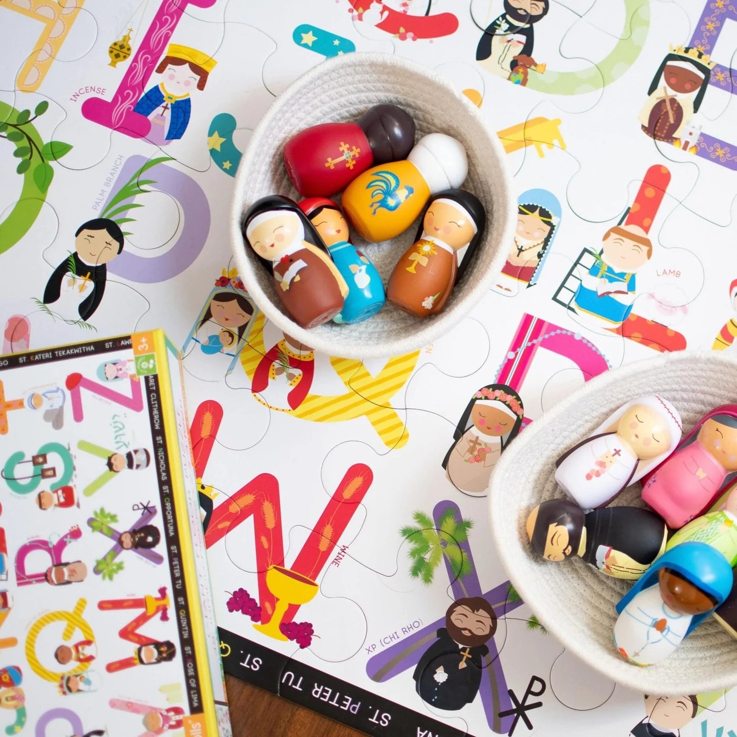 Alphabet Saints Giant Floor Puzzle