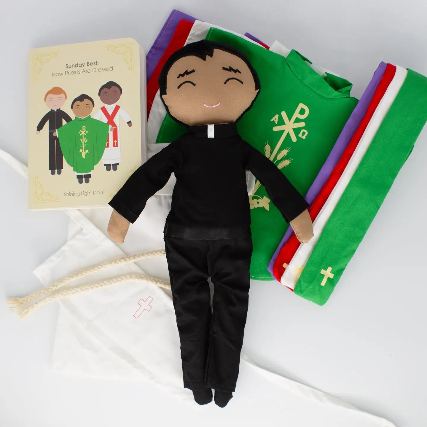 Catholic Priest Rag Doll