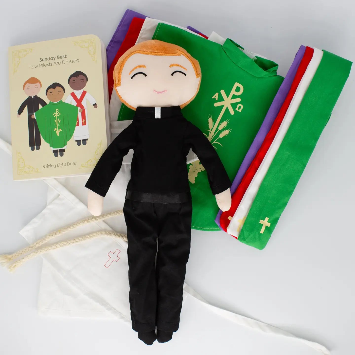 Catholic Priest Rag Doll