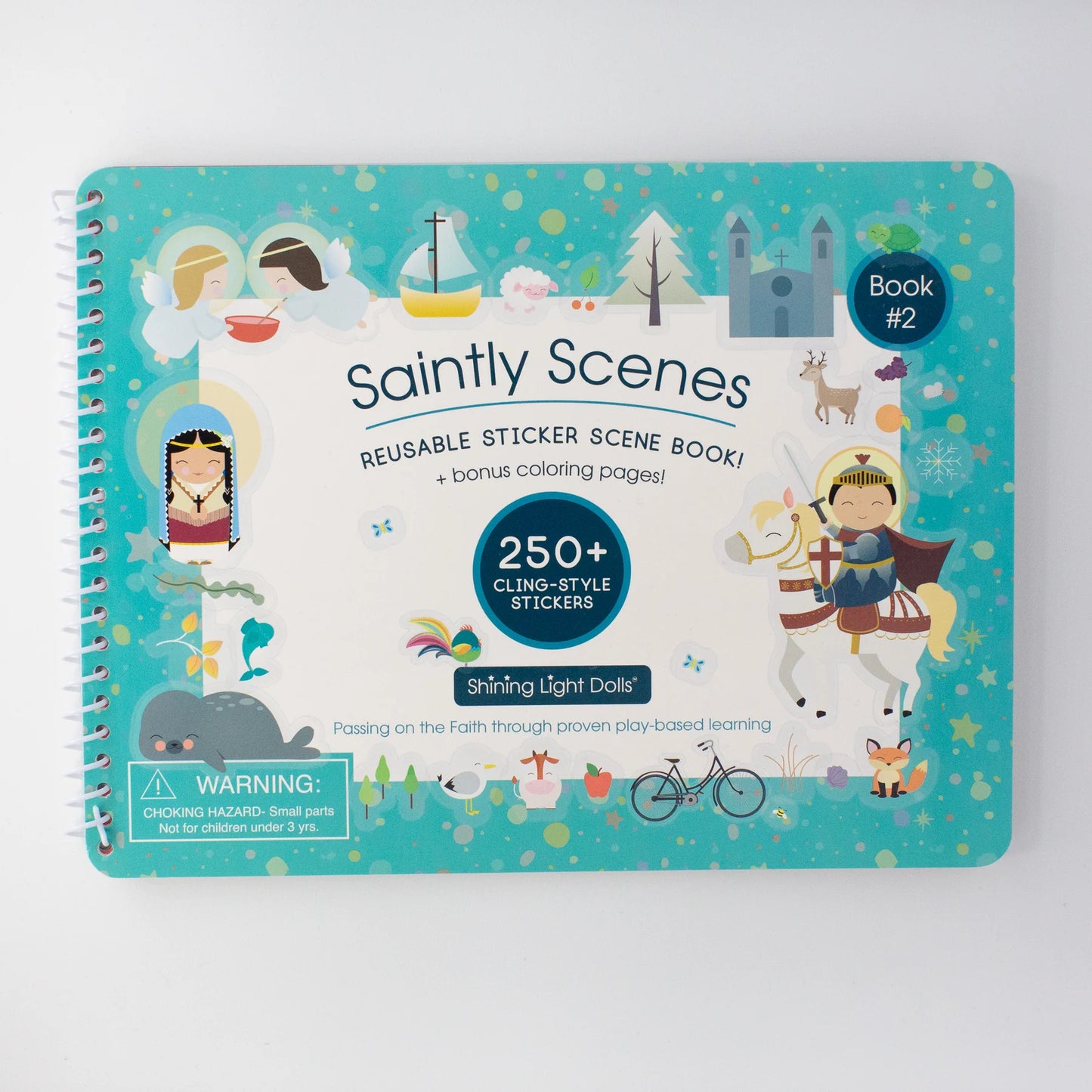 Saintly Scenes Sticker Book 2