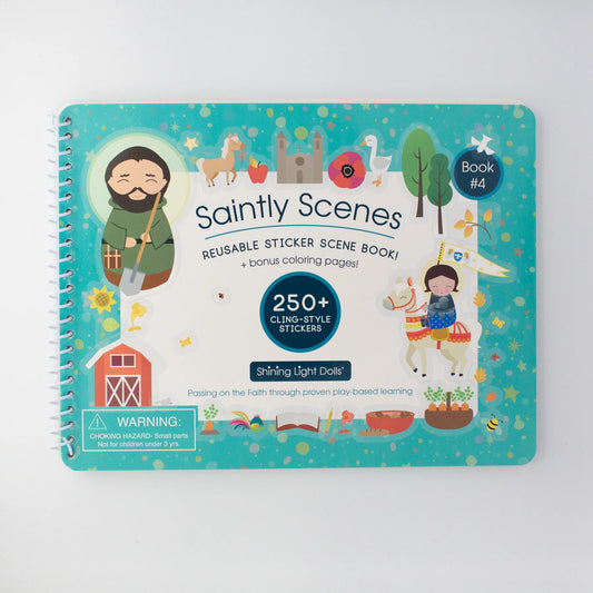 Saintly Scenes Sticker Book 4