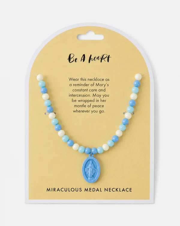 Miraculous Medal Plastic Children's Necklace