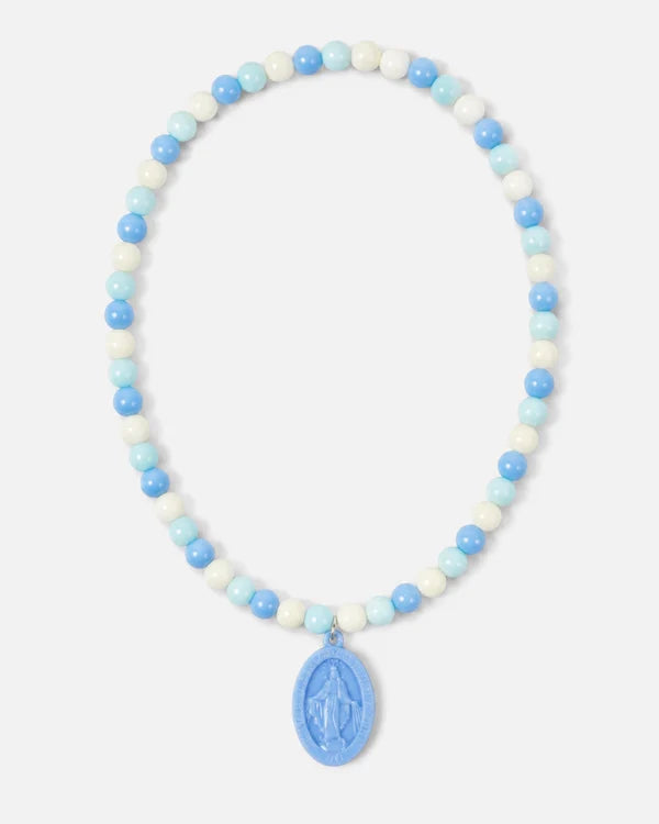 Miraculous Medal Plastic Children's Necklace