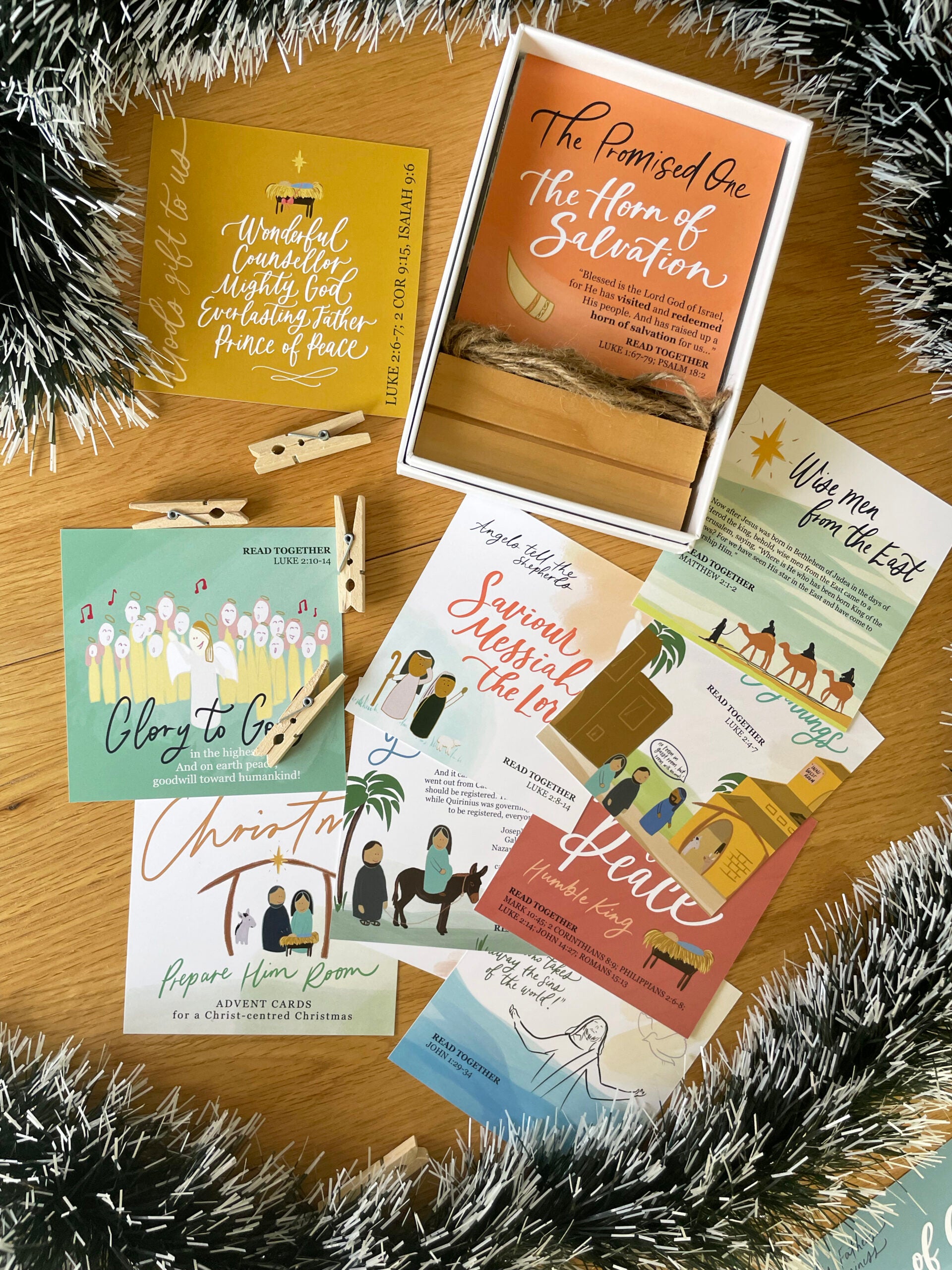 Prepare Him Room Advent Cards Little Vessels