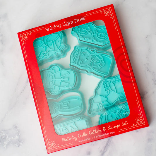 Nativity Cookie Cutters & Stamp Set