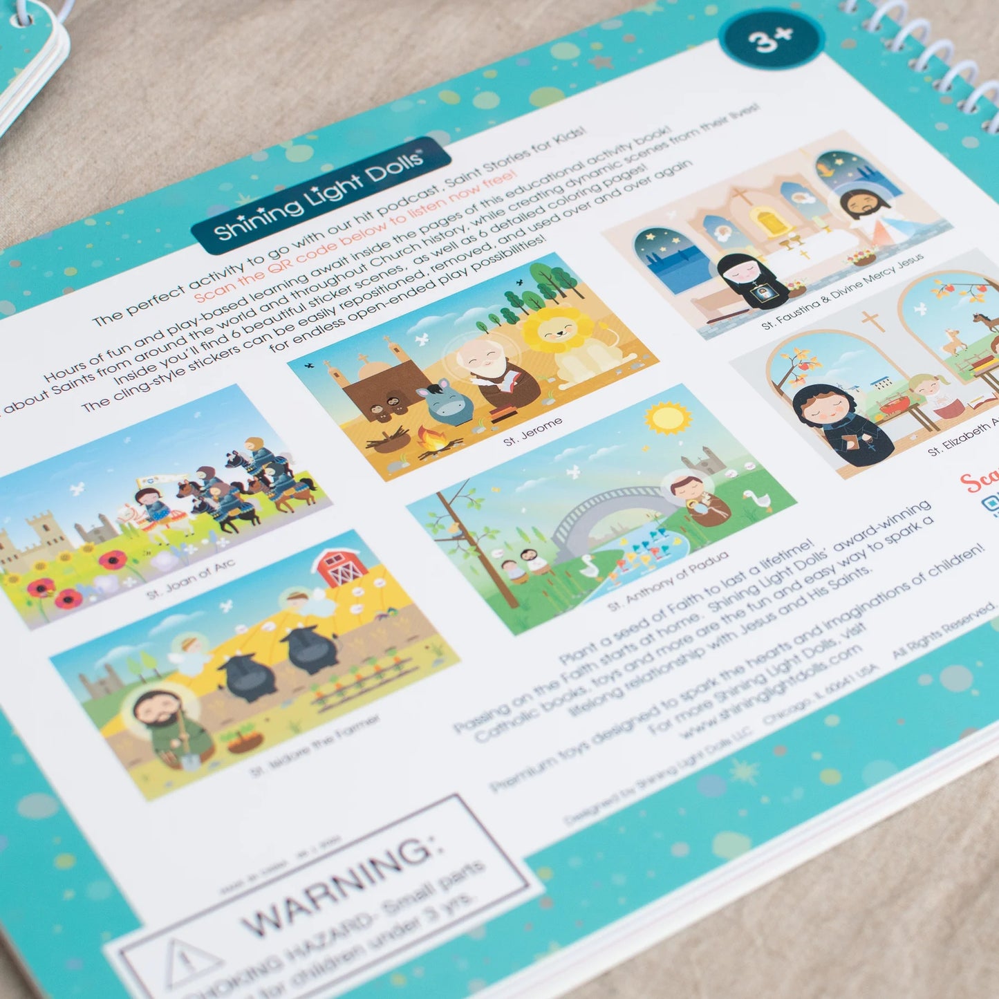 Saintly Scenes Sticker Book 4