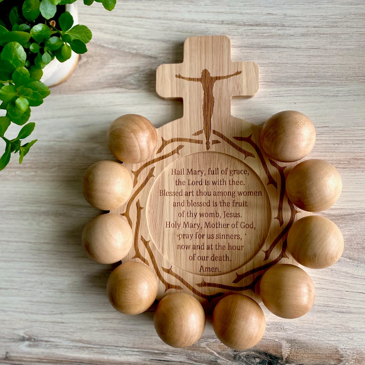 Decade Rosary Board