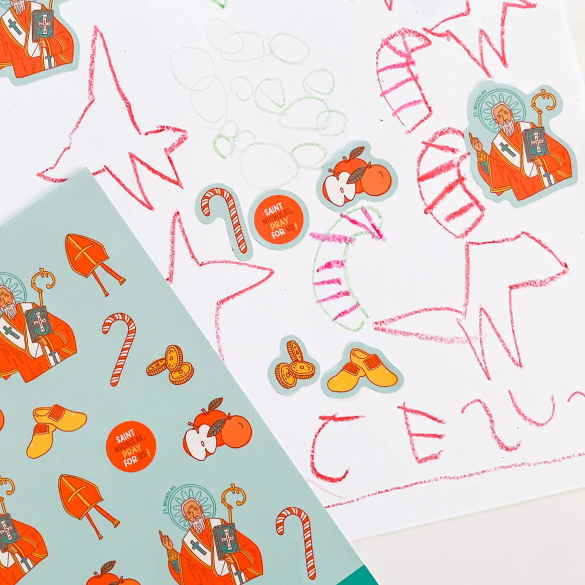 St. Nicholas Sticker Sheet