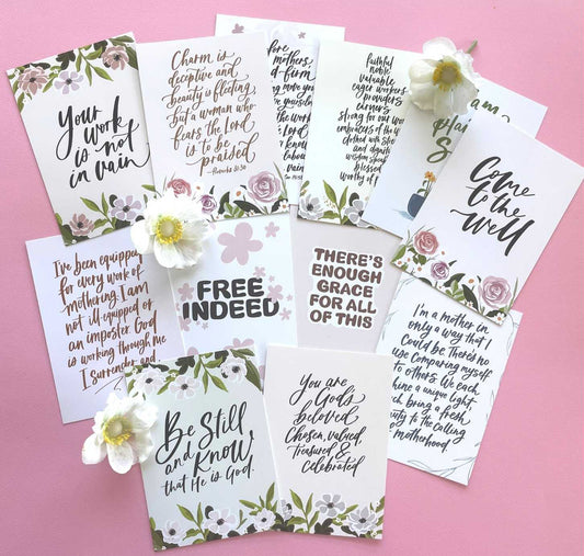 Encouragement for Mothers - Mini Prints