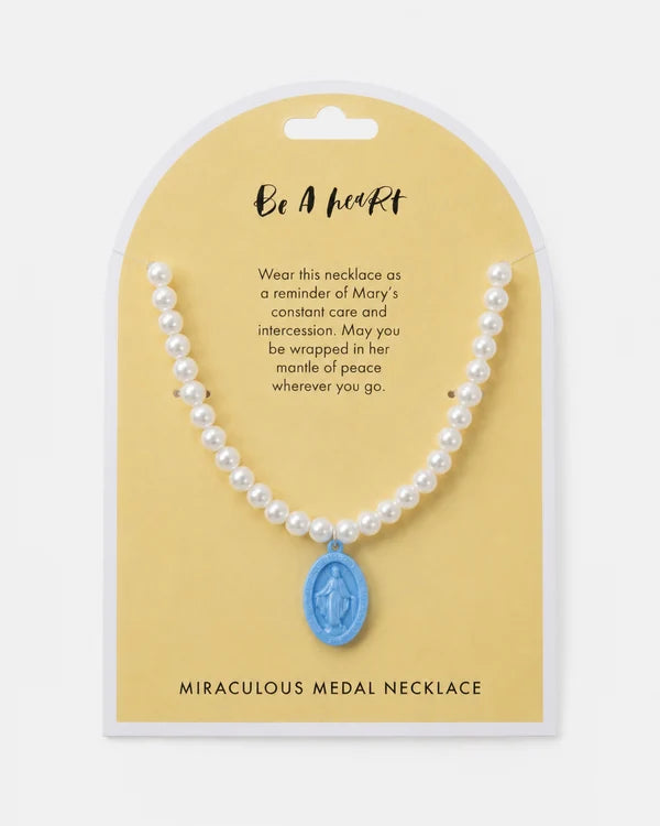 Miraculous Medal Plastic Children's Necklace