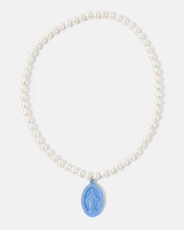 Miraculous Medal Plastic Children's Necklace