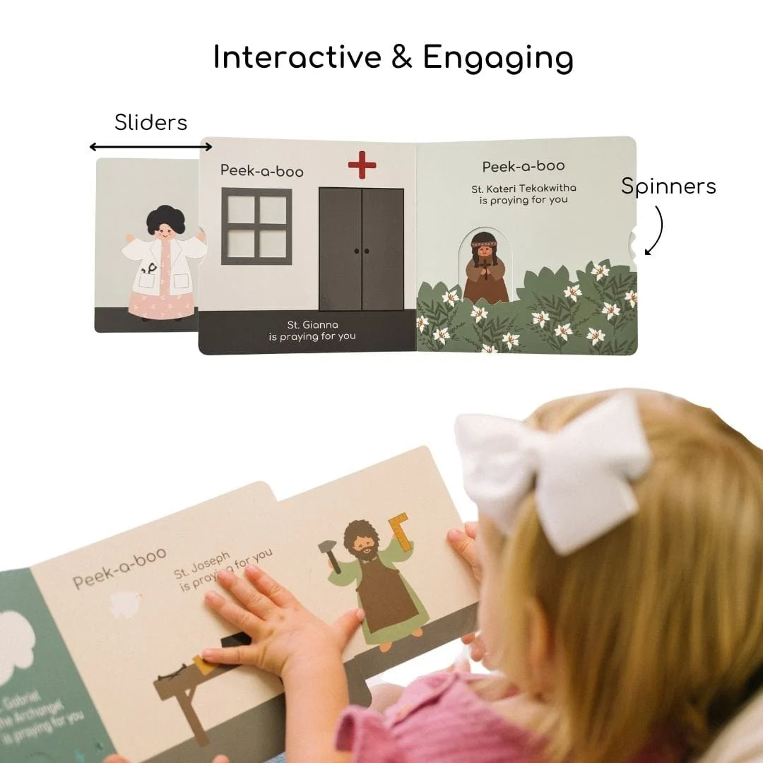 Peek-a-boo Saints 2 Catholic Board Book