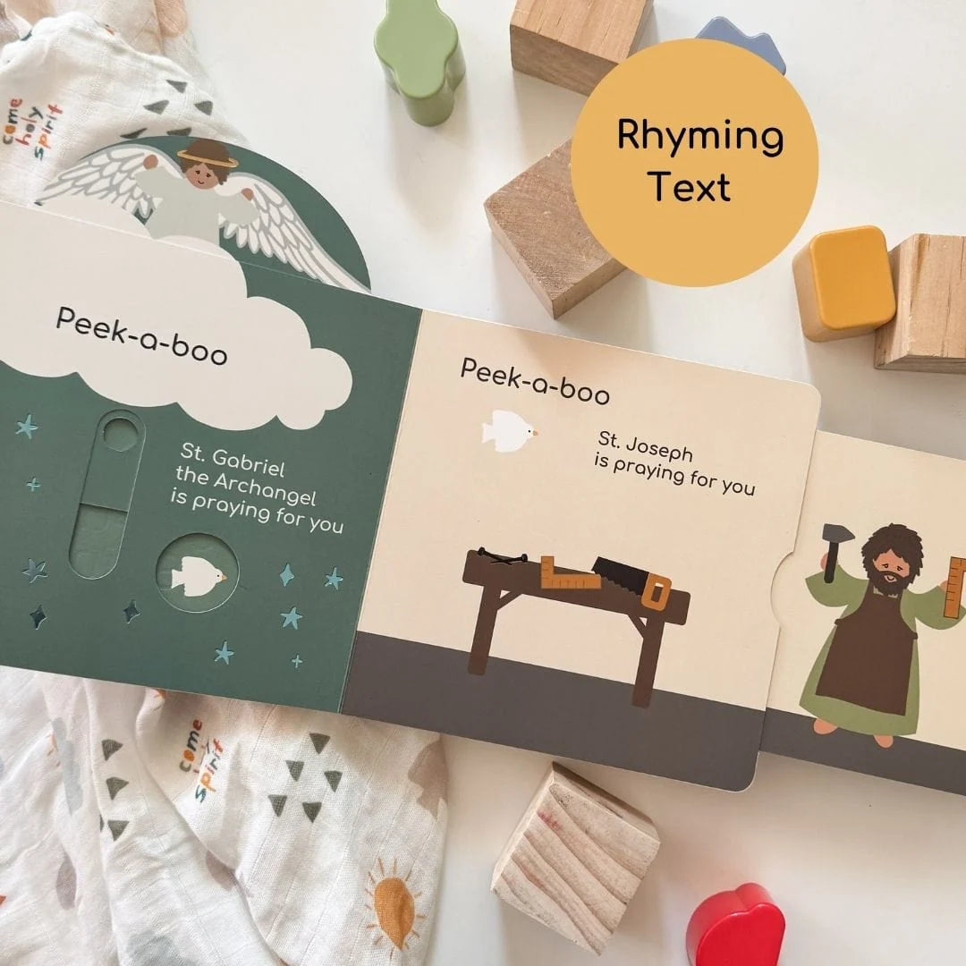 Peek-a-boo Saints 2 Catholic Board Book