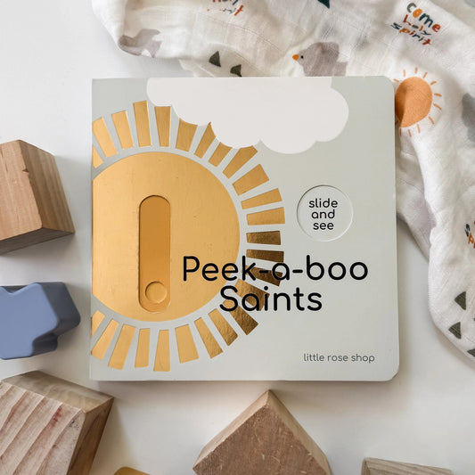 Peek-a-boo Saints Catholic Board Book
