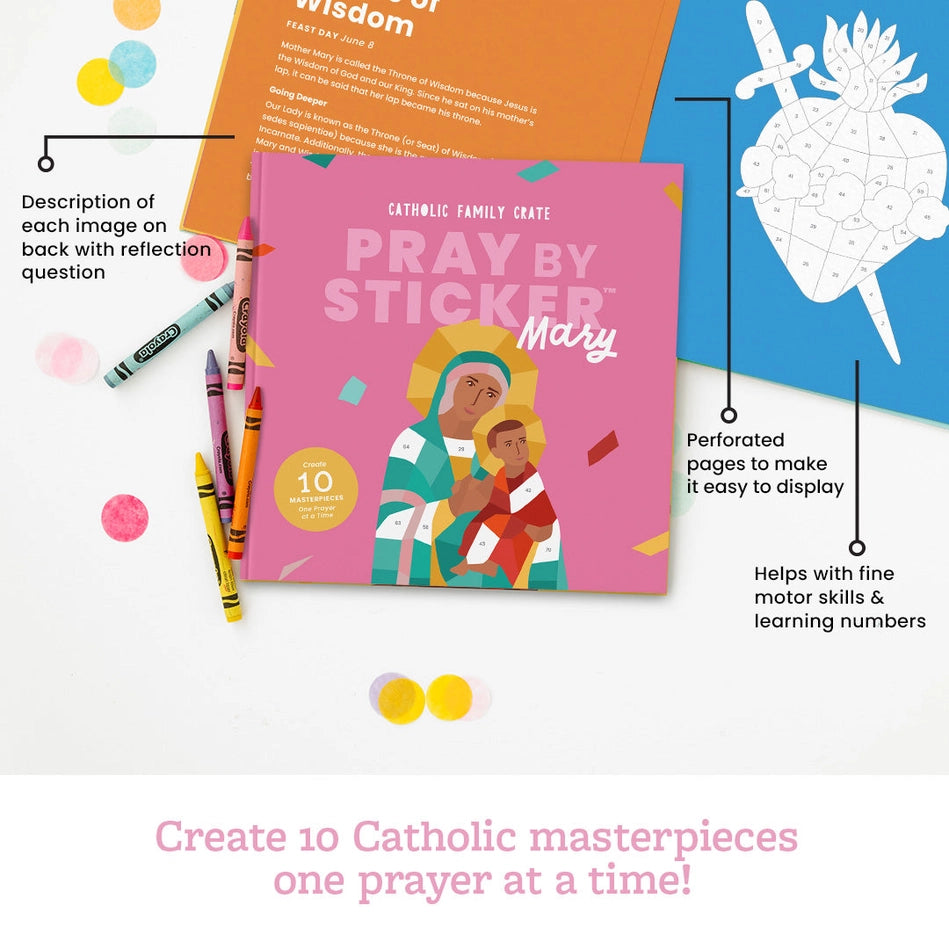 Pray by Sticker Book - Mary