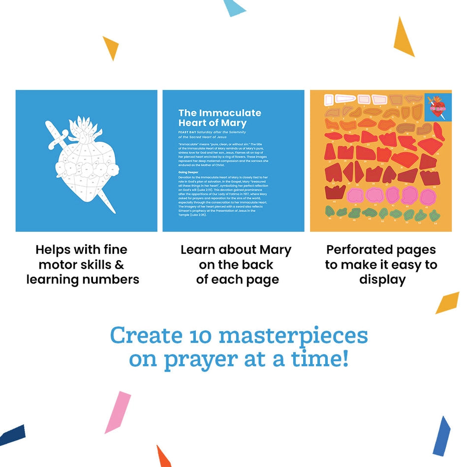 Pray by Sticker Book - Mary