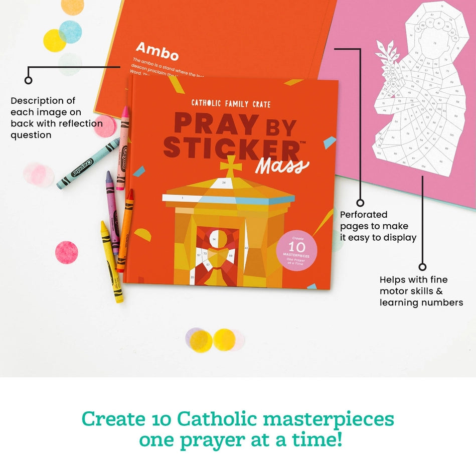 Pray by Sticker Book: Mass