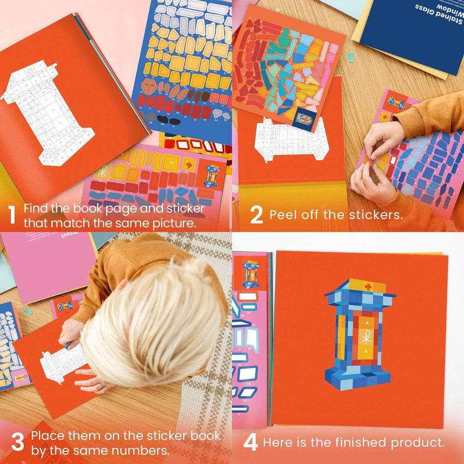 Pray by Sticker Book: Mass