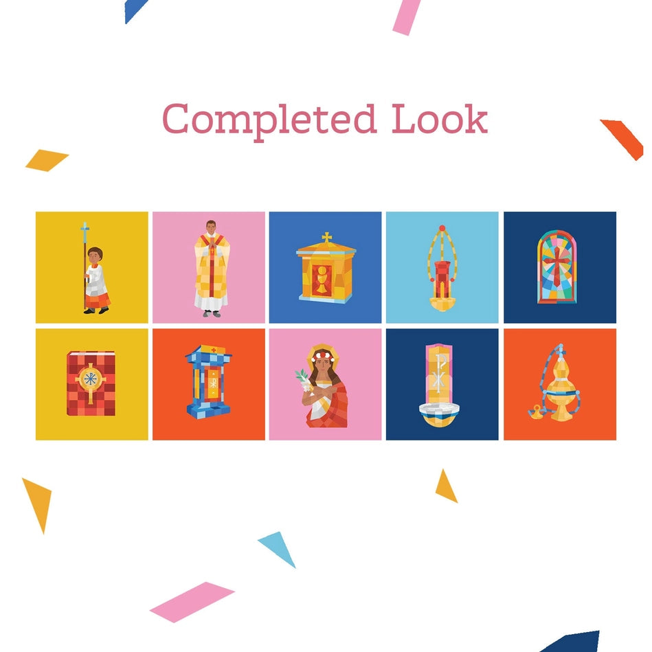 Pray by Sticker Book: Mass