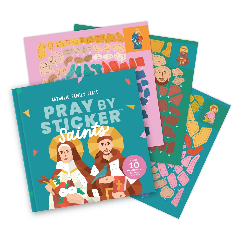 Pray by Sticker Book: Saints