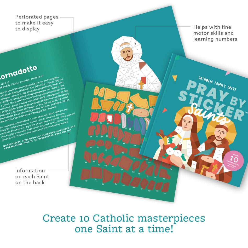 Pray by Sticker Book: Saints