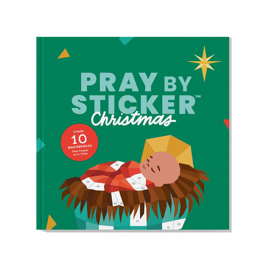 Pray by Sticker: Christmas Book